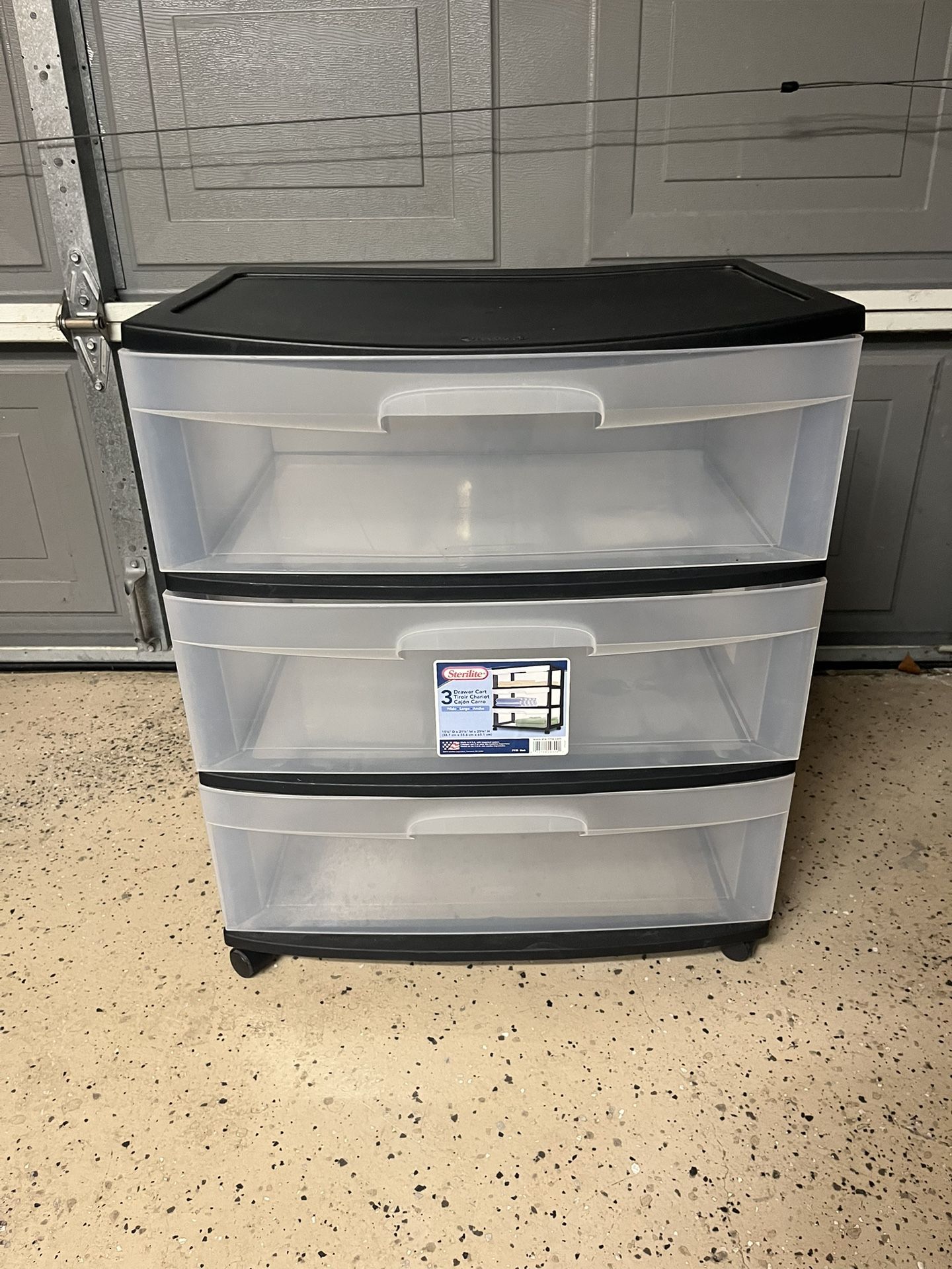 Plastic Storage Cart