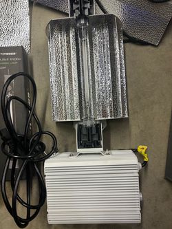 Double ended 1000w HPS & MH bulbs