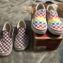 Kids Vans Size 1.5