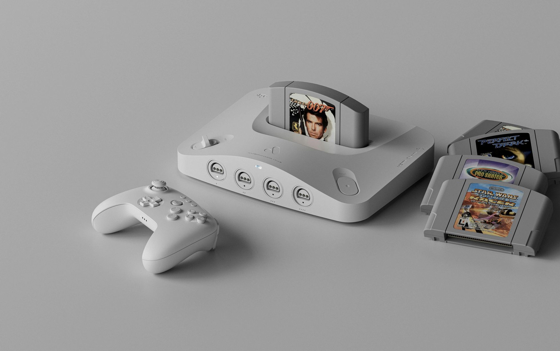 Analogue 3D in White