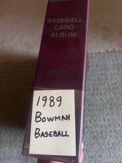 1989 Bowman Baseball Cards