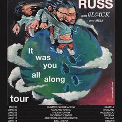 Russ It Was You All Along North American Tour Tickets