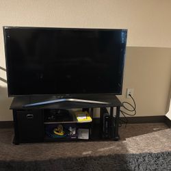 Samsung TV + Stand