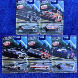 Set Of 5 Hot Wheels Silver Series Vintage Club (Valencia) $25