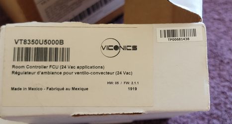 Viconics VT8350U5000B Room Controller