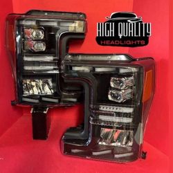 Ford F250. 2017. 2019 Headlights.