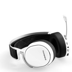SteelSeries Arctis Pro Wireless Gaming Headset - Lossless High Fidelity Wireless + Bluetooth for PS5/PS4 and PC - White