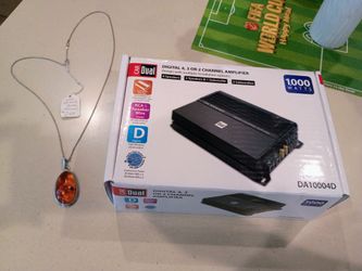 Digital 4, 3 or 2 Channel Amplifier "DA10004" (1,000 Watts)(BRAND NEW)