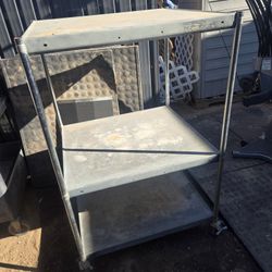 2 Rolling Shop Carts