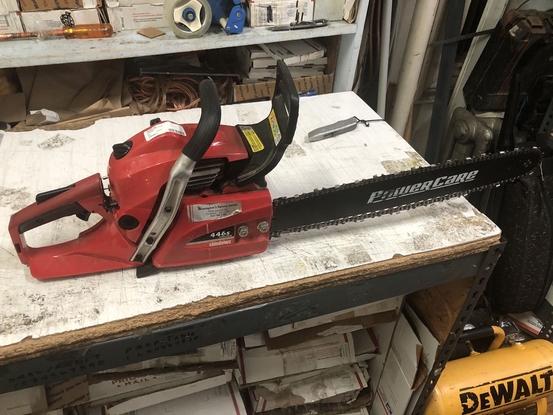 Chainsaw, Tools-Power SHINDAIWA 18” Blade