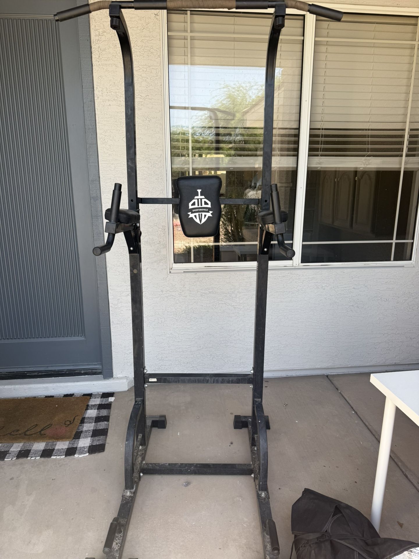 Sportsroyals Power Tower Pull-Up & Dip Station - Home Gym Equipment