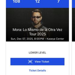 Concert Tickets Mora 
