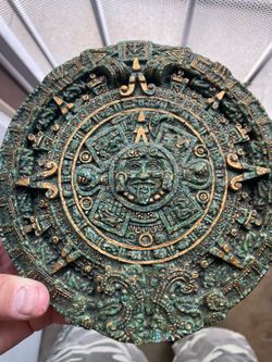Mayan Aztec plaque