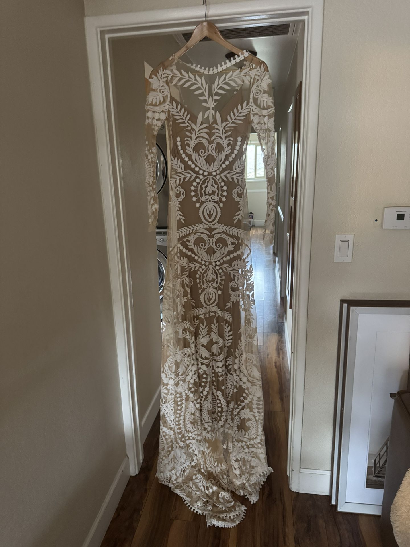 Anthropology style wedding dress