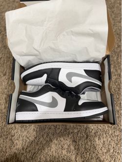 Air Jordan 1 Low Black White Grey
