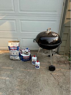 Weber grill and accessories