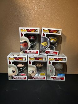 Ant-Man and the Wasp — Complete Funko Pop! Set of 5