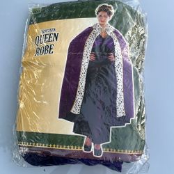 QUEENS  ROBE Purple Velvet $30