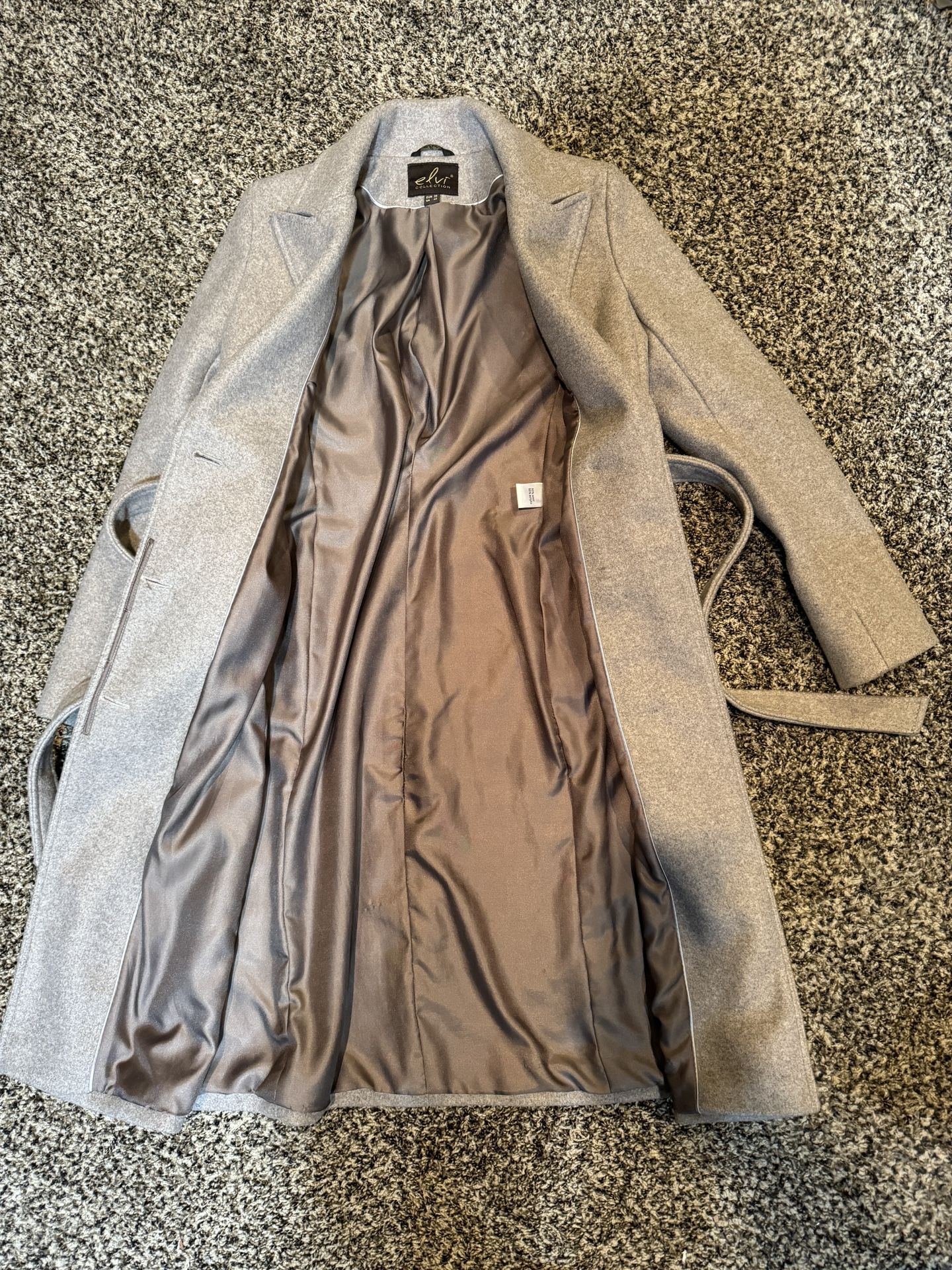 Elvi Collection Wool Coat Women’s Size Eur 36 US4