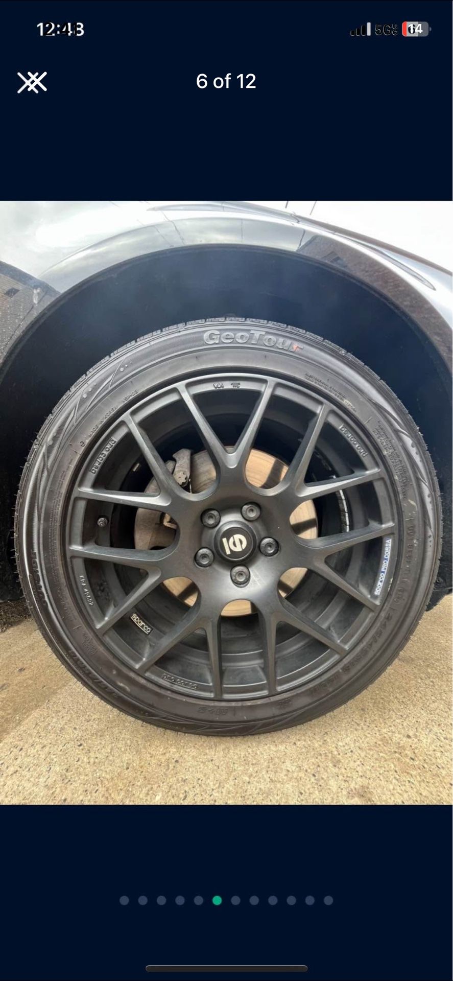 Sparco ProCorzec 18” Wheels 5x112 18x8+48 245-45–8