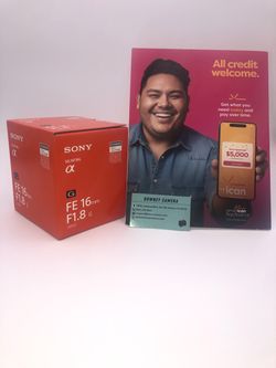 Sony FE 16mm f1.8 G lens for limited time only at Downey Camera