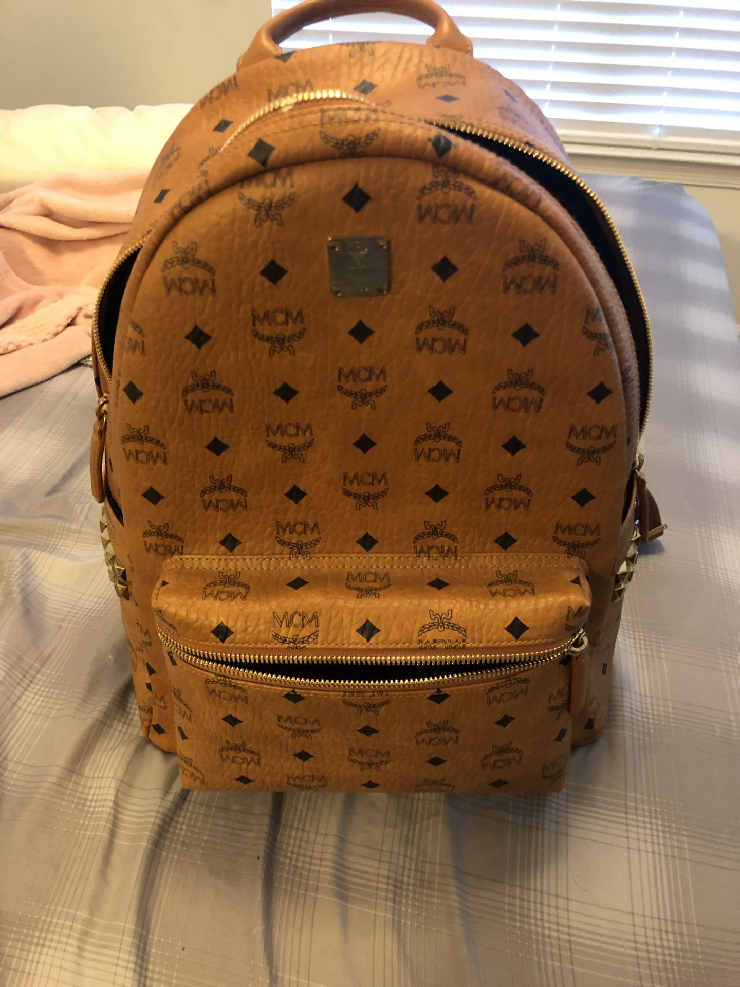 Authentic mcm backpack
