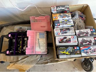 Tamiya mini 4wd track and race ready cars