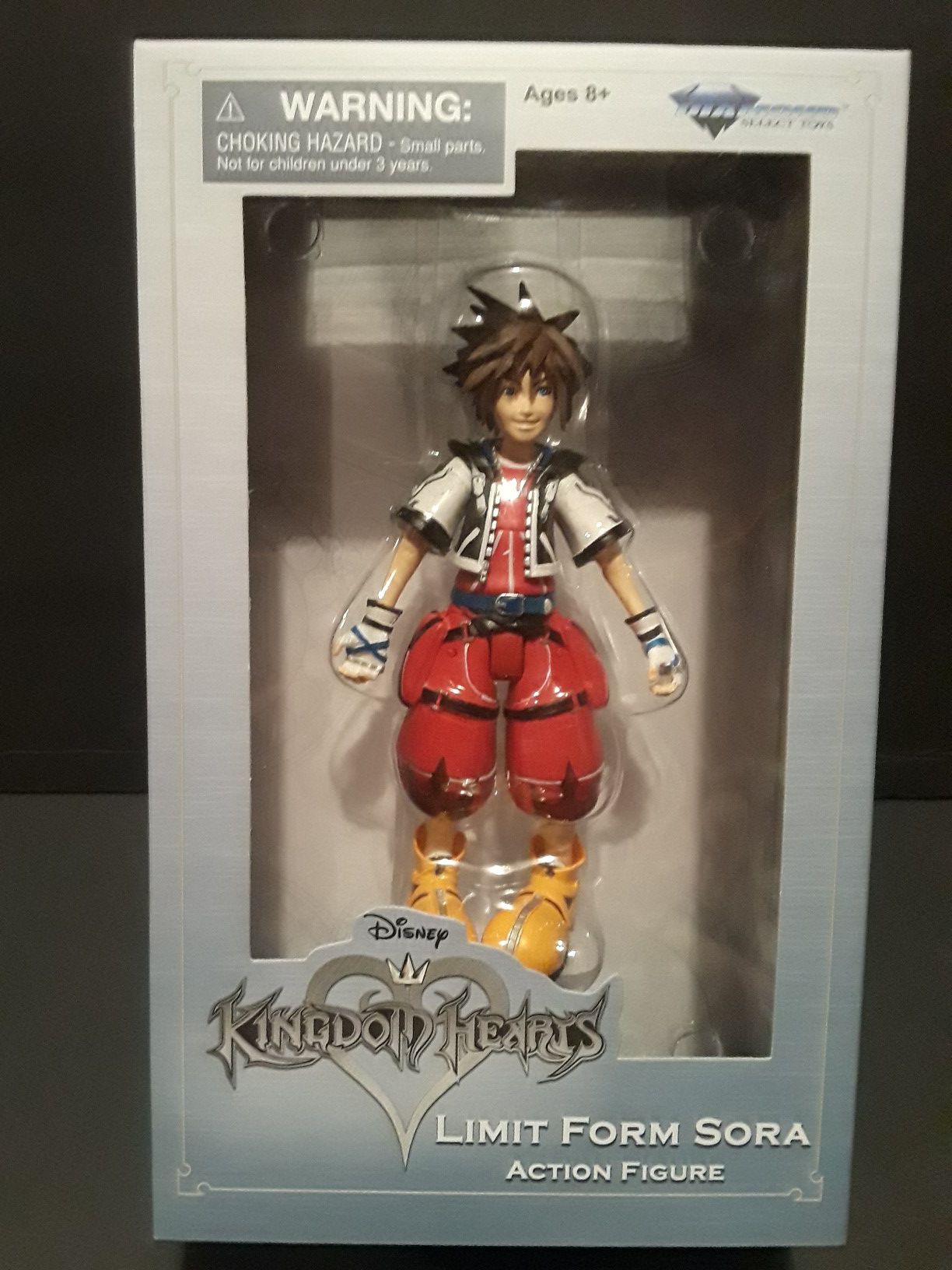 Disney Kingdom Hearts Limit Form Sora action figure.