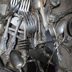 Collection Of Antique Flatware