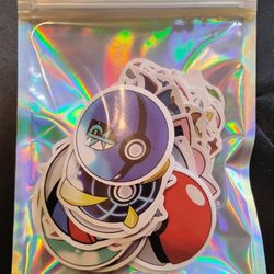Pokemon Sticker lot of 100 
