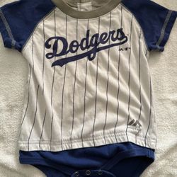 Majestic Los Angeles Dodgers Baby Onesie - 18m