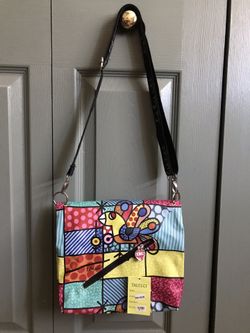 Cute casual colorful Crossbody Purse, Zipper pockets, Magnetic Snap Closure