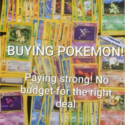 Read Description - Buying Pokemon Cards Collections