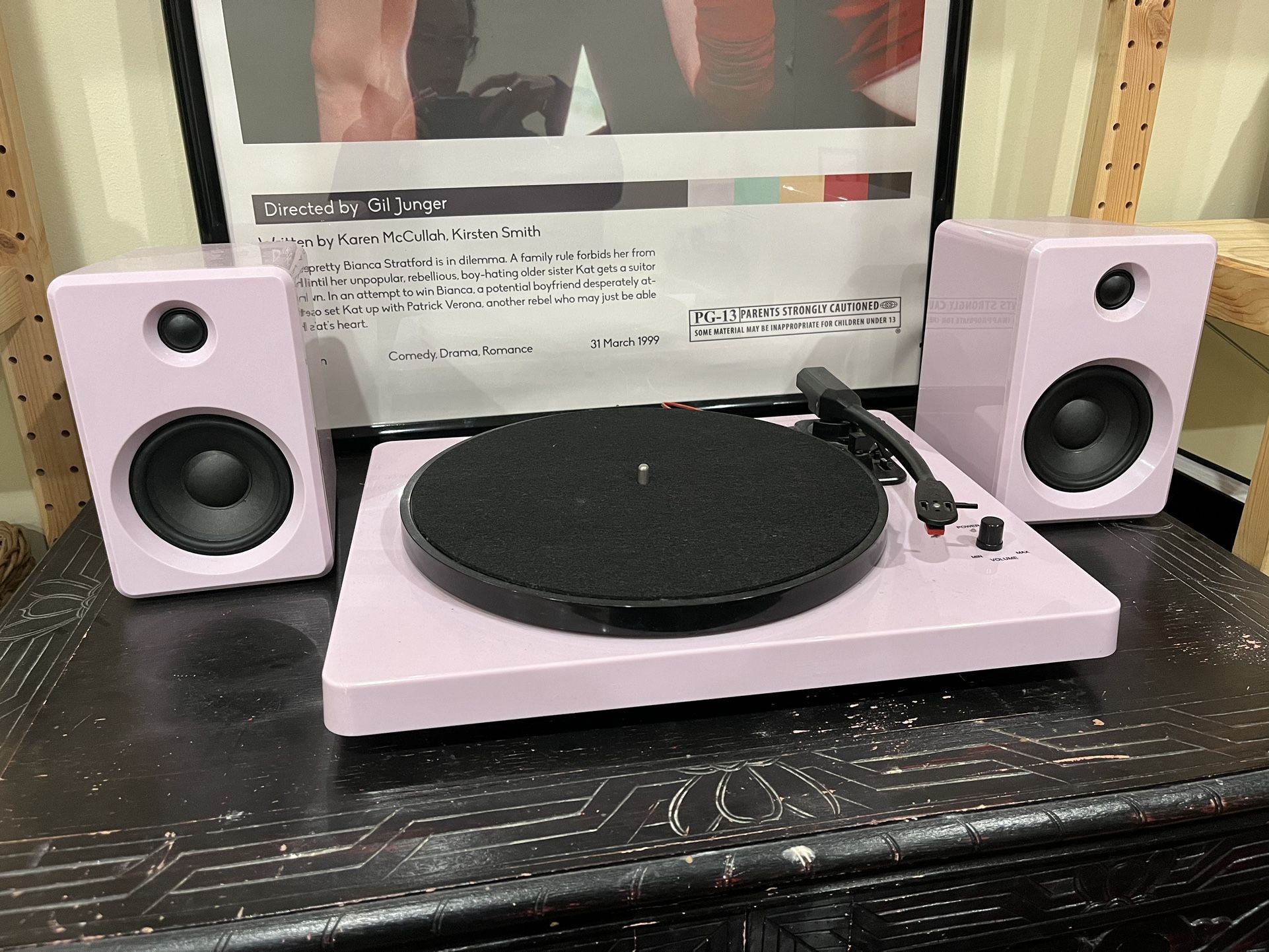 Victrola Record Player Bluetooth Lavender Colour