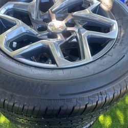 4 NEW GMC Sierra Rims-Tires 20” $1700
