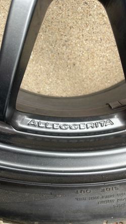 18’ Alleggerita Rims with tires