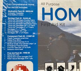 All Purpose FIRST AID KIT (EVERYTHING YOU NEED FOR EMERGENCIES)