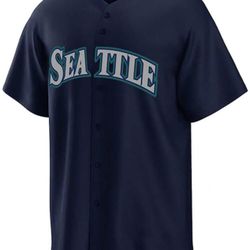 SEATTLE TEAL BUTTON JERSEY SHIRT Read Below