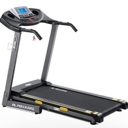 Folding Treadmill With Auto Incline/wheels