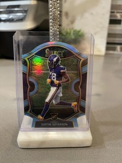 Justin Jefferson Select Rookie Card