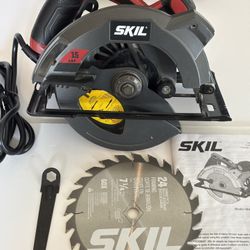 NEW SKIL 15AMP CIRCULAR SAW WITH SINGLE BEAM LASE