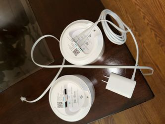 2 Piece google nest WiFi router + point system