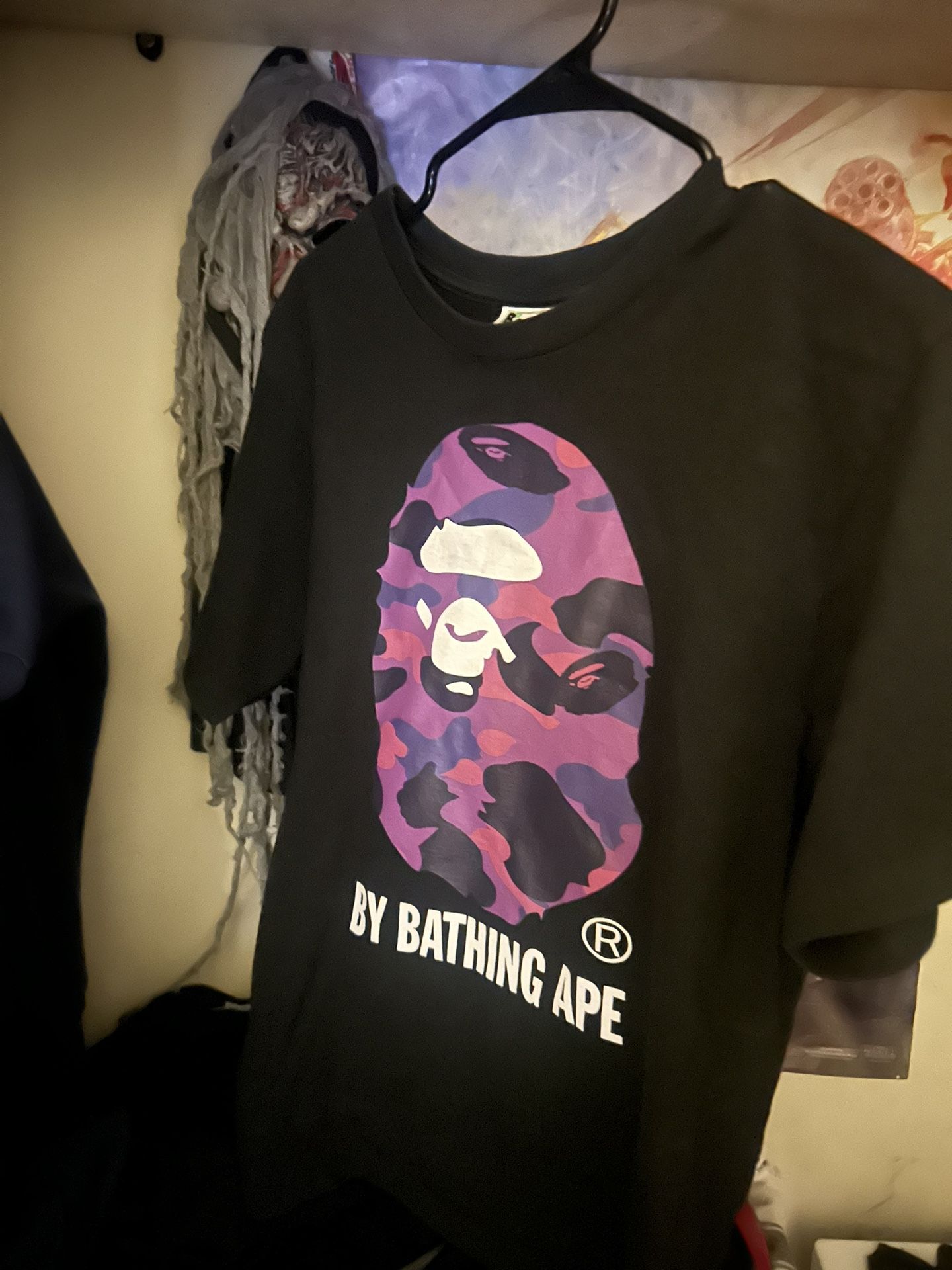 Purple Camo Bape Tee