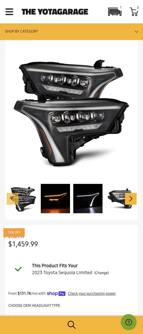 ALPHA REX Nova Series Headlight