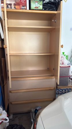 Bookshelf, Cabinet and nightstand