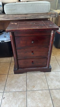 Solid Wood Nightstand