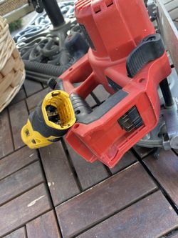 Dewalt Drill With Charger No Battery And Milwaukee Circular Saw No Battery And No Charger