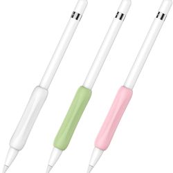 3 Pack Silicone Grips Holders for Apple Pencil (USB-C) & Apple Pencil (1St / 2Nd