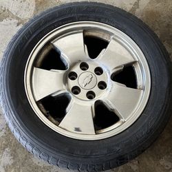 One (1) single chevy Silverado suburban 20” OEM rim Wheel No tires GMC sierra Yukon Denali 