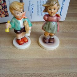 Pair Of Hummel Figurines 